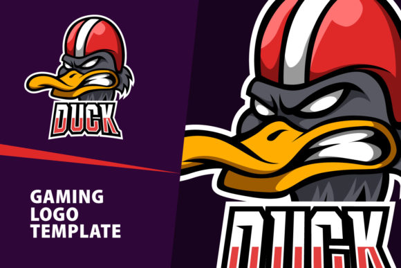 Duck Mascot Gaming Logo: Design, Font & Branding Guide