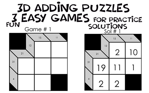 Easy 3D Adding Puzzles: A KDP Practice File Review