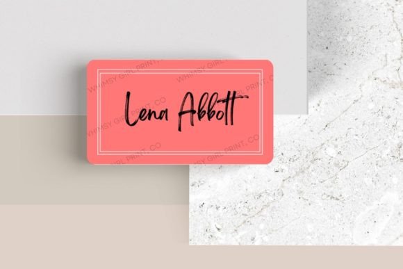 Editable Canva Business Card #42: A Modern Networking Essential