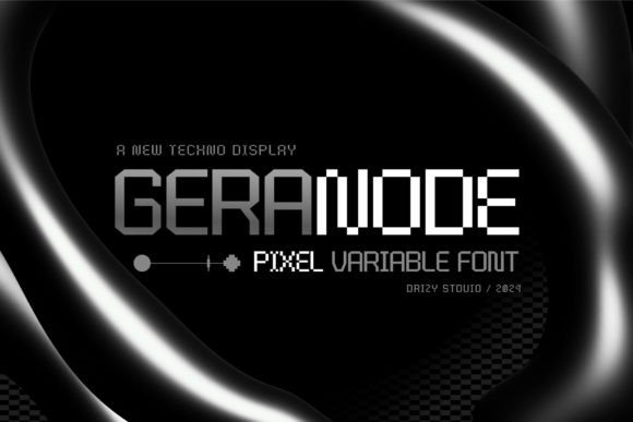 Geranode: Precision Meets Dynamic Aesthetic in Display Type