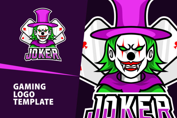 Joker Mascot Gaming Logo Design: Build Your Brand