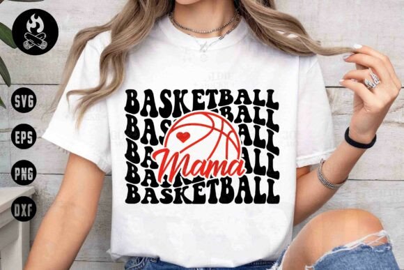 Retro Basketball Mama SVG: Your Go-To for Sporty Mom Style