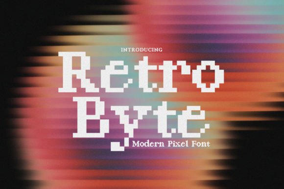 Retro Byte: The Pixel Font That Bridges Eras