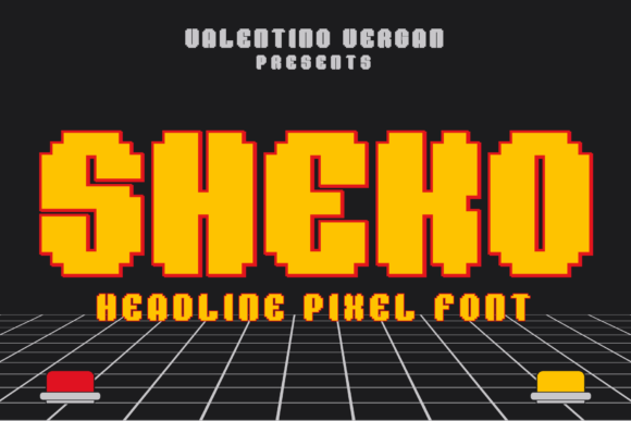Sheko: A Bold Retro Font for Headlines