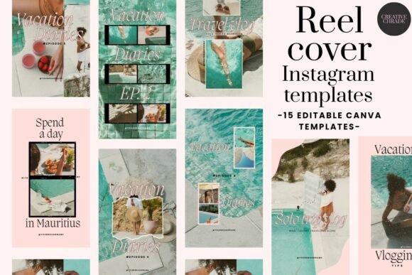 Stop the Scroll: Instagram Reel Cover Canva Templates